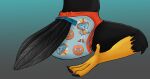  256:135 anthro avian bird butt diaper falcon falconid male marealeopard nephy_abdl_(peregrine) padding peregrine_falcon solo top_wing 