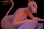  3:2 3d_(artwork) anthro breasts butt convenient_censorship digital_media_(artwork) disney feet felid female fur hi_res humanoid humanoid_feet lion mammal nala notyuky nude pantherine raised_tail smile solo the_lion_king yellow_body 