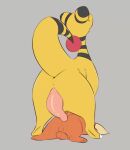  2021 ampharos anal anal_penetration animated anthro balls big_penis buizel cloacal_penis duo erection genitals honeymono loop male male/male male_penetrated male_penetrating male_penetrating_male nintendo penetration penis perineum pok&eacute;mon pok&eacute;mon_(species) pok&eacute;mon_mystery_dungeon sex short_playtime size_difference video_games 