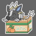  1:1 accessory box container dreadlocks eyes_closed feral grey_body hair_accessory hair_tie hooves littlebuizel male mane nintendo pok&eacute;mon pok&eacute;mon_(species) ruzeth solo stripes video_games zebstrika 