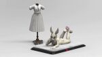  16:9 3d_(artwork) 3d_animation animated anthro anus bambookat beastars breasts digital_media_(artwork) female genitals haru_(beastars) head_on_hand lagomorph long_ears lying mammal mannequin nude on_front pawpads pussy shoes_removed short_playtime solo turntable_(animation) widescreen 