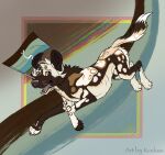  &zeta; abstract_background african_wild_dog canid canine feral full-length_portrait hi_res jumping kodaac lgbt_pride looking_at_viewer male mammal midair portrait pride_colors solo zoophilia_pride_colors zoophilia_pride_flag 