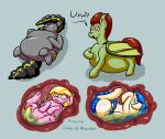  abdominal_bulge anonymous_artist bat_pony blonde_hair bodily_fluids brown_hair bug_(doomfister) cutie_mark equid equine eyes_closed female female_pred female_prey feral feral_pred feral_prey green_body group gyrotech hair hasbro hooves internal lunar_rose_(gyro) male male_pred mammal mane membrane_(anatomy) membranous_wings my_little_pony organs pegasus pink_body same_size_vore sky_spear stomach stomach_acid sweet_treat_(gyro) vore wings yellow_eyes 