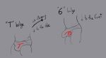  2019 balls balls_outline barely_visible_balls barely_visible_genitalia black_text briefs_only bristol bulge clothed clothed_male clothing crotch_focus digital_media_(artwork) english_text erection erection_under_clothing genital_outline genitals grey_background how-to ineffective_clothing male penis_outline simple_background sketch slim_male standing text topless topless_male 