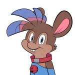  1:1 animated bell bell_collar collar dialogue mammal mouse murid murine rodent short_playtime trevor-fox trevor-fox_(character) 