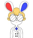  animal_crossing animated anthro blue_inner_ear blush choker clothing coat eyewear female glasses hi_res jewelry lab_coat looking_at_viewer mammal mouse murid murine necklace nintendo open_lab_coat petri_(animal_crossing) rebignon red_inner_ear rodent short_playtime solo topwear video_games 