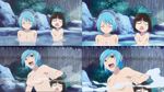  breasts comparison dvd highres kurono_kurumu medium_breasts multiple_girls nipples o_o rosario+vampire screencap sendou_yukari small_breasts 