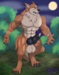  abs absurd_res anthro antonio_otter balls biceps big_balls big_muscles big_penis bodily_fluids canid canine canis erection fur genitals giro green_eyes hi_res huge_balls huge_muscles huge_penis hyper hyper_genitalia hyper_muscles hyper_penis male mammal muscular nude penis solo were werecanid werecanine werewolf wolf 