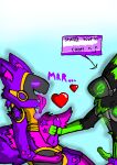  &lt;3 anthro bodily_fluids duo genital_fluids genitals green_penis handjob looking_at_another looking_at_partner looking_pleasured machine male male/male masturbation penile penis precum protogen purple_body robot sex starzy starzytheprotogen tongue tongue_out toxi 