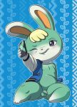  animal_crossing cellphone genitals lagomorph leporid letterman_jacket lkiws male mammal nintendo nude penis phone rabbit sasha_(animal_crossing) selfie solo video_games 