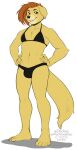  2021 alpha_channel anthro brown_eyes brown_hair canid canine canis digital_media_(artwork) domestic_dog eyebrows eyelashes fur hair hi_res kittydee looking_at_viewer male mammal midriff navel simple_background smile solo transparent_background yellow_body yellow_fur 