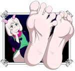  2021 5_fingers 5_toes absurd_res alpha_channel anthro barefoot big_feet biped blush body_blush border bovid caprine claws closed_smile clothing colored_nails deltarune digital_drawing_(artwork) digital_media_(artwork) eyebrows eyelashes eyewear feet fingers foot_blush foot_fetish foot_focus foreshortening fur girly glasses goat hand_on_cheek head_tuft hi_res horn humanoid_feet humanoid_hands leg_warmers legwear looking_at_feet male mammal nails no_shoes perspective pink_nails plantigrade ralsei scarf simple_background sitting smile soles solo spread_toes teasing thejestermime toenails toes transparent_border tuft undertale_(series) video_games white_body white_fur white_skin wrinkled_feet wrinkled_soles 