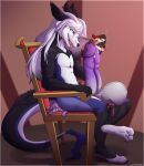  absurd_res anthro blush bodily_fluids chair chillbats cock_vore crossed_legs cum dragon_hybrid eeveelution feral forced furniture genital_fluids genitals group hair hi_res hyper leafeon long_hair macro male male/male mezzy nickit nintendo penile penis pok&eacute;mon pok&eacute;mon_(species) precum sitting sitting_on_person size_difference struggling struggling_prey throne tongue tongue_out under_balls unwilling_vore video_games vore vulpix zorua 