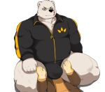  absurd_res bhtoss bulge canid canine clothing duo facesitting fox fuyuki_yamamoto_(odd_taxi) hi_res male male/male mammal odd_taxi polar_bear sekiguchi_(odd_taxi) simple_background underwear ursid ursine white_background 