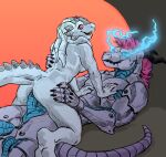  absurd_res anthro balls duo female genitals hi_res horn humanoid_genitalia humanoid_penis intricatevision kobold lizard machine male male/female mohawk penetration penis rangstrom reptile robot scalie size_difference synth synthetic 