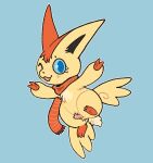  animal_genitalia animal_pussy canine_pussy cheerful female feral feralsoren genitals legendary_pok&eacute;mon nintendo pok&eacute;mon pok&eacute;mon_(species) presenting pussy solo victini video_games 