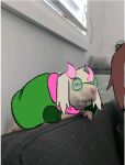  anthro blackpatapon bovid caprine deltarune eyewear fur goat horn male mammal meme murid murine pink_horn ralsei rat rodent solo undertale_(series) video_games white_body white_fur 