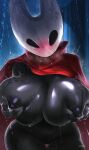  absurd_res arthropod big_breasts breasts female genitals hi_res holding_breast hollow_knight hornet_(hollow_knight) huge_breasts insect lewdzure not_furry pussy team_cherry video_games wet wide_hips 