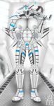  absurd_res aircraft aircraft_humanoid airplane big_breasts biped blue_eyes breasts daxmarko female gun hand_on_hip hi_res humanoid humanoid_pointy_ears lips living_aircraft living_machine living_vehicle looking_aside machine nipples nude ranged_weapon signature solo vehicle weapon 