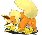  absurd_res alpha_channel animal_genitalia animal_penis animal_pussy bodily_fluids canine_penis canine_pussy condom cum eeveelution fan_character female female_penetrated feral flareon genital_fluids genitals hi_res incest_(lore) jolteon lying male male/female male_penetrating male_penetrating_female nintendo on_back open_mouth penetration penis pok&eacute;mon pok&eacute;mon_(species) pussy sexual_barrier_device tongue tongue_out vaginal vaginal_penetration vanzard video_games vovo 