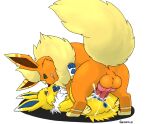  absurd_res alpha_channel animal_genitalia animal_penis animal_pussy bodily_fluids canine_penis canine_pussy cum cum_in_pussy cum_inside eeveelution fan_character female female_penetrated feral flareon genital_fluids genitals hi_res incest_(lore) jolteon lying male male/female male_penetrating male_penetrating_female nintendo on_back open_mouth penetration penis pok&eacute;mon pok&eacute;mon_(species) pussy tongue tongue_out vaginal vaginal_penetration vanzard video_games vovo 