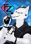  anthro arctic_wolf canid canine canis female furzona hi_res mammal solo wolf zhekathewolf ztw2021 