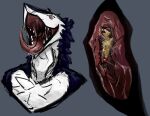  anthro bodily_fluids cum cum_inside drawing drooling duo genital_fluids internal lagomorph leporid male male/male mammal mouth_shot neck_bulge nullart open_mouth oral orgasm painting predator/prey predator_(disambiguation) prey rabbit saliva sergal size_difference size_play sketch swallowing teeth teeth_showing vore 