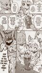  angry anthro aoniya_yuudai classy comic dark_ishihara dialogue domestic_cat duo empty_eyes english_text eyes_closed felid feline felis haplorhine headlock hi_res humor kaen_nakayoshi male mammal monkey nipples nude open_mouth primate shampoo smile soap_bubbles teeth text translated 