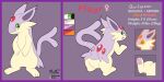  2:1 absurd_res character_name color_swatch eeveelution english_text espeon featureless_crotch female female_symbol gender_symbol hi_res hybrid model_sheet molma_(artist) nintendo pok&eacute;mon pok&eacute;mon_(species) quilava reference_image solo species_name standing symbol text video_games 