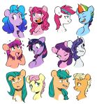  absurd_res alternate_hairstyle applejack_(mlp) chub-wub doodle-mark doodlemark earth_pony equid equine female fluttershy_(mlp) friendship_is_magic hasbro hi_res hitch_trailblazer_(mlp) horn horse izzy_moonbow_(mlp) male mammal mlp_g5 my_little_pony pinkie_pie_(mlp) pipp_petals_(mlp) pony rainbow_dash_(mlp) rarity_(mlp) simple_background sunny_starscout_(mlp) twilight_sparkle_(mlp) unicorn white_background zipp_storm_(mlp) 