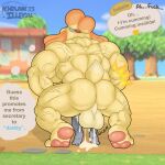  1:1 abby_(khrunkisillegal) abs animal_crossing anthro balls_deep big_dom_small_sub big_muscles bodily_fluids canid canine canis cum cum_in_pussy cum_inside dialogue domestic_dog dominant duo english_text female genital_fluids gremlin gushing gynomorph hi_res huge_muscles humanoid hyper hyper_muscles intersex intersex/female isabelle_(animal_crossing) khrunkisillegal mammal muscular nintendo orgasm outside outside_sex pawpads penetration public public_sex rough_sex sex shih_tzu size_difference text toy_dog vein veiny_muscles video_games 