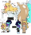  absurd_res anthro bent_over_table blush bodily_fluids capreoline cervid deltarune doggystyle dominant dominant_human duo female forced from_behind_position hi_res human human_on_anthro interspecies kris_(deltarune) male male/female mammal noelle_holiday pung rape reindeer sex snowgrave sweat thick_thighs undertale_(series) video_games 