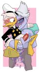  alien anatid anseriform anthro avian beak bird bite biting_clothing black_clothing blush bodily_fluids breasts button_(fastener) cjzilla88 clothed clothing cum disney dominant dominant_female donald_duck duck ducktales ducktales_(2017) duo erection feathers female genital_fluids genitals gentle_femdom glitter hair hand_on_butt handjob hat headgear headwear hi_res humanoid male male/female mammal membrane_(anatomy) nipples not_furry one_eye_closed open_mouth penile penis penumbra_(ducktales) precum purple_body purple_sclera pussy_juice sailor_uniform sex shirt simple_background size_difference smile sparkles t-shirt topwear tugging_clothing webbed_feet white_body 