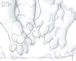  absurd_res aftermath anthro building collapsed destroyed duo feet giants hi_res macro male male/male paws talons toes viraxe wolftical wolftical(artist) 