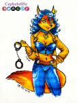 2021 anthro canid canine carmelita_fox cephalofille clothing female fox hi_res mammal pinup police_officer police_uniform pose sly_cooper sly_cooper_(series) solo sony_corporation sony_interactive_entertainment sucker_punch_productions uniform video_games 