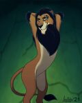  animated dancing disney felid feline lion male mammal me!me!me! nya-wolf pantherine scar scar_(the_lion_king) semi-anthro short_playtime solo the_lion_king 