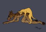  all_fours anal anal_penetration anthro anthro_on_feral anthro_penetrated bestiality bird_dog brown_body brown_fur canid canine canis domestic_dog duo feral feral_penetrating feral_penetrating_anthro from_behind_position fur galluslafayetti hunting_dog hyaenid labrador male male/male male_penetrated male_penetrating male_penetrating_male mammal markings mounting penetration retriever sex spots spotted_markings tongue tongue_out 