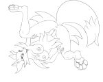  anthro anus braixen breasts canid demonkussh female genitals guide_lines hi_res line_art mammal monochrome nintendo nipples pawpads paws pok&eacute;mon pok&eacute;mon_(species) pussy simple_background sketch solo spread_legs spreading tongue tongue_out unfinished upside_down video_games white_background 
