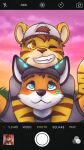  2017 anthro black_body black_ears black_fur black_hair blue_eyes blue_spots blush brown_body brown_fur brown_hair brown_stripes brown_tail camera_view canid canine clothing dipstick_tail duo english_text facial_markings fangs felid fox fur gabe_(mytigertail) grin hair head_markings hi_res male mammal markings multicolored_body multicolored_fur multicolored_tail mytigertail orange_body orange_fur pantherine selfie smile spots spotted_body spotted_ears spotted_fur striped_body striped_fur striped_markings striped_tail stripes tail_markings tan_body tan_fur tan_inner_ear tan_tail text tiger white_body white_fur white_inner_ear yellow_body yellow_ears yellow_fur yellow_tail 