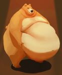  absurd_res anthro belly belly_overhang big_belly brown_bear claws dewlap_(anatomy) double_chin feedtheboss fur hand_on_stomach hi_res holding_belly love_handles male mammal moobs morbidly_obese morbidly_obese_anthro morbidly_obese_male navel nude obese obese_anthro obese_male overweight overweight_anthro overweight_male solo standing thick_thighs toe_claws ursid ursine wide_hips 