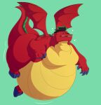  american_dragon:_jake_long anthro belly belly_overhang big_belly big_butt butt disney dragon hojpoj4_(artist) jake_long male moobs obese obese_anthro obese_male overweight overweight_anthro overweight_male red_body solo thick_tail thick_thighs tongue weight_gain wings 