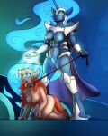  4:5 abs absurd_res ahegao all_fours anthro anthrofied armor big_breasts brainwashing breasts clothed clothing cocaine_(artist) crawling dominatrix duo earth_pony equid equine female female/female friendship_is_magic hasbro headgear helmet hi_res holding_leash holding_object horn horse inner_ear_fluff leash leash_pull looking_pleasured mammal muscular muscular_female my_little_pony nightmare_moon_(mlp) nipples nude petplay pony pubes roleplay skimpy tell_tale tongue tongue_out tuft unconvincing_armor winged_unicorn wings 