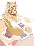  another_eidos_of_dragon_vein_r anthro beard blue_eyes canid canine canis clothing facial_hair fur hi_res male mammal muscular muscular_anthro muscular_male pecs robe solo wasp_(artist) white_body white_fur wolf zacharoff_(anothereidos_r) 