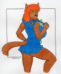  2021 anthro beaver canid canine carmilla_gonzalez constance_johnson dreadwolfclaw1990 female ghoul_school hanna-barbera hi_res mammal rodent scooby-doo_(series) were werecanid werecanine werewolf winnie_werewolf_(ghoul_school) 