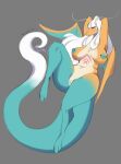  absurd_res anthro big_breasts breasts dragapult dragonite female genitals hair hi_res hybrid lvlirror nintendo nipple_piercing nipples nude piercing pok&eacute;mon pok&eacute;mon_(species) pussy solo video_games white_hair 