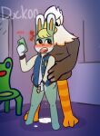  &lt;3 accipitrid accipitriform animal_crossing anthro anthro_on_anthro anthro_penetrated anthro_penetrating anthro_penetrating_anthro apollo_(animal_crossing) avian bird black_body black_feathers blonde_hair blush bodily_fluids bottomless bottomless_male cellphone circumcised clothed clothed/nude clothed_male clothing cum cum_drip cum_inside cum_leaking digital_media_(artwork) dripping duckoo duo eagle excessive_cum feathers froggy_chair fur genital_fluids genitals girly green_body green_fur hair half-closed_eyes hi_res lagomorph leporid male male/male mammal muscular muscular_male narrowed_eyes nintendo nude nude_male partially_clothed penetration penis phone precum precum_drip rabbit recording sasha_(animal_crossing) sex size_difference text video_games white_body white_feathers 