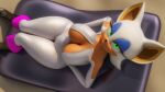  16:9 3d_(artwork) 4k absurd_res anthro areola big_breasts boots boots_only breasts chiropteran clothing curvy_figure digital_media_(artwork) female footwear footwear_only hi_res looking_at_viewer mammal mostly_nude orange_body rouge_the_bat rubber sega simonfox smile solo sonic_the_hedgehog_(series) thick_thighs uniform widescreen 