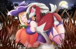  2021 anthro anthro_penetrating anthro_penetrating_human big_breasts blonde_hair blush breasts censored clothing duo female female_penetrated genitals green_eyes hair hi_res human human_on_anthro human_penetrated interspecies legwear lillie_(pok&eacute;mon) lycanroc male male/female male_penetrating male_penetrating_female mammal midnight_lycanroc mosaic_censorship nintendo penetration penis pok&eacute;mon pok&eacute;mon_(species) pok&eacute;philia redradrebel sex video_games 