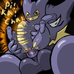  1:1 2021 abdominal_bulge anal anal_penetration anus balls big_bulge big_butt big_dom_small_sub big_penis bodily_fluids bulge butt cleft_tail clothed clothing cosplay_pikachu_(character) darkened_genitalia digital_media_(artwork) dominant duo english_text erection extreme_penetration feet female female_penetrated feral fingers footwear forced forced_anal fur gengar genital_fluids genitals gesture ghost halloween halloween_2021 halloween_costume headgear headwear hi_res holidays huge_bulge larger_male male male/female male_penetrating male_penetrating_female mammal mask murid nintendo open_mouth penetration penis penis_shaped_bulge pikachu pok&eacute;mon pok&eacute;mon_(species) pussy pussy_juice rape rapistwerewolf ridiculous_fit rodent sex simple_background size_difference smile soles spirit text thick_thighs torn_clothing vaginal video_games wide_hips yellow_body yellow_fur 