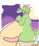  absurd_res anal anal_orgasm anal_penetration anal_vore ball belly belly_expansion belly_inflation big_belly big_butt blush bodily_fluids butt check_tag_type clothing compi_the_compsognathus compsognathid compsognathus cum cum_while_penetrated cumshot dinosaur ejaculation expansion eyes_closed food fruit genital_fluids genitals ghost halloween hi_res holidays horn inflation legwear male moon night oral_vore penetration penis plant pumpkin reptile scalie simple_background soft_vore spirit thefluffyrey69 theropod thick_thighs vore yellow_horn 